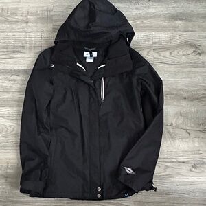 Columbia Women's Black Interchange Omni-tech Sz L